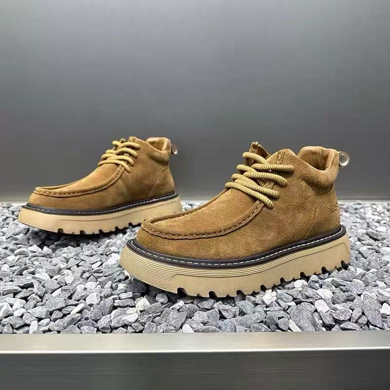 Street Fashion Winter 2025 - Męskie buty na platformie na jesień