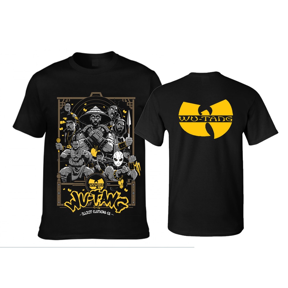 Street Fashion Poster - Koszulki z nadrukiem plakatów albumów WU-TANG