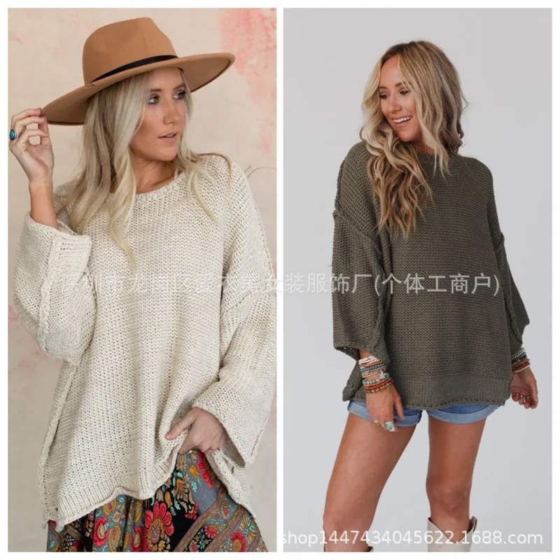 Street Fashion Winter 2025 - Nowy sweter damski na jesień i