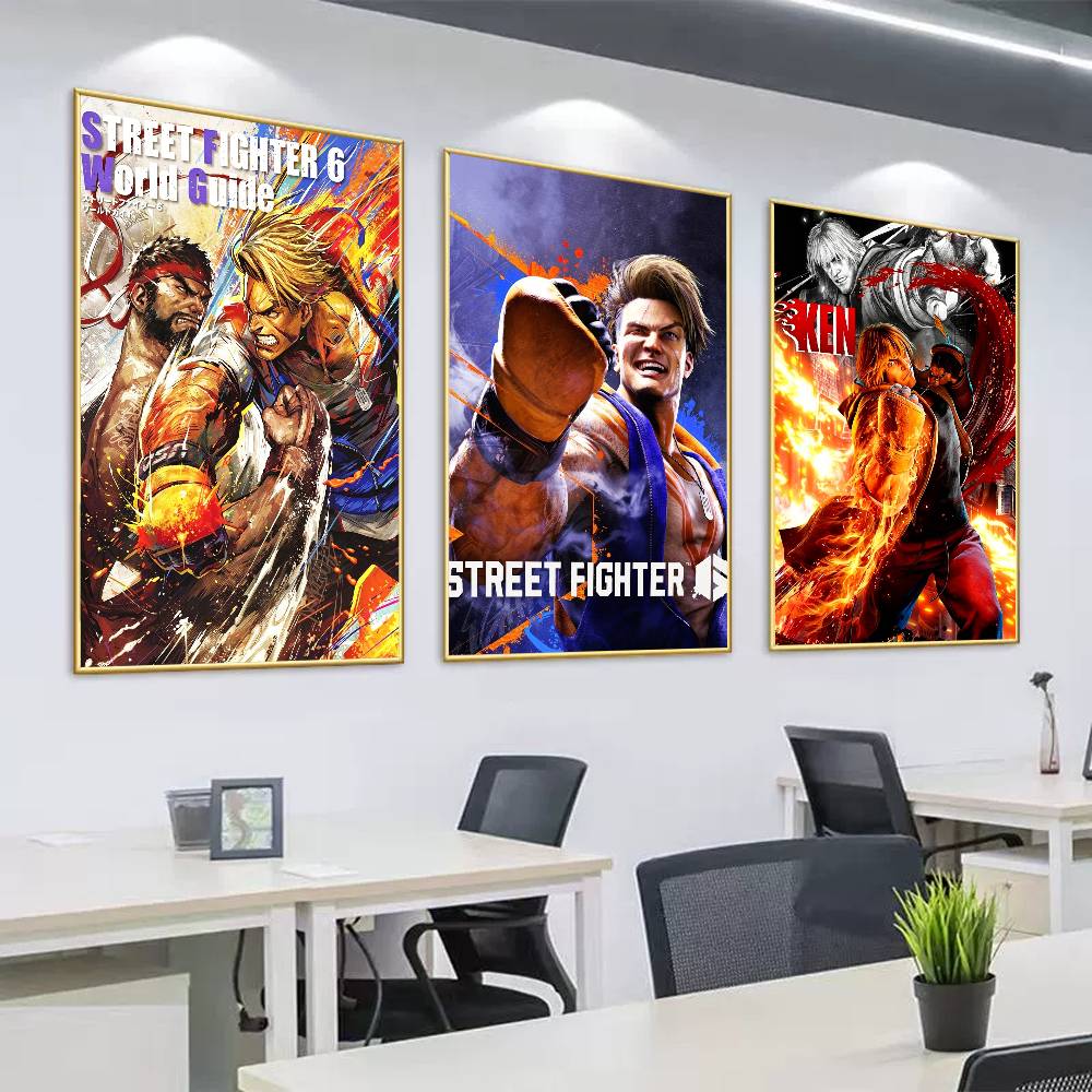Street Fashion Poster - Modny Plakat Gra S-Street F-FightER-R 6,