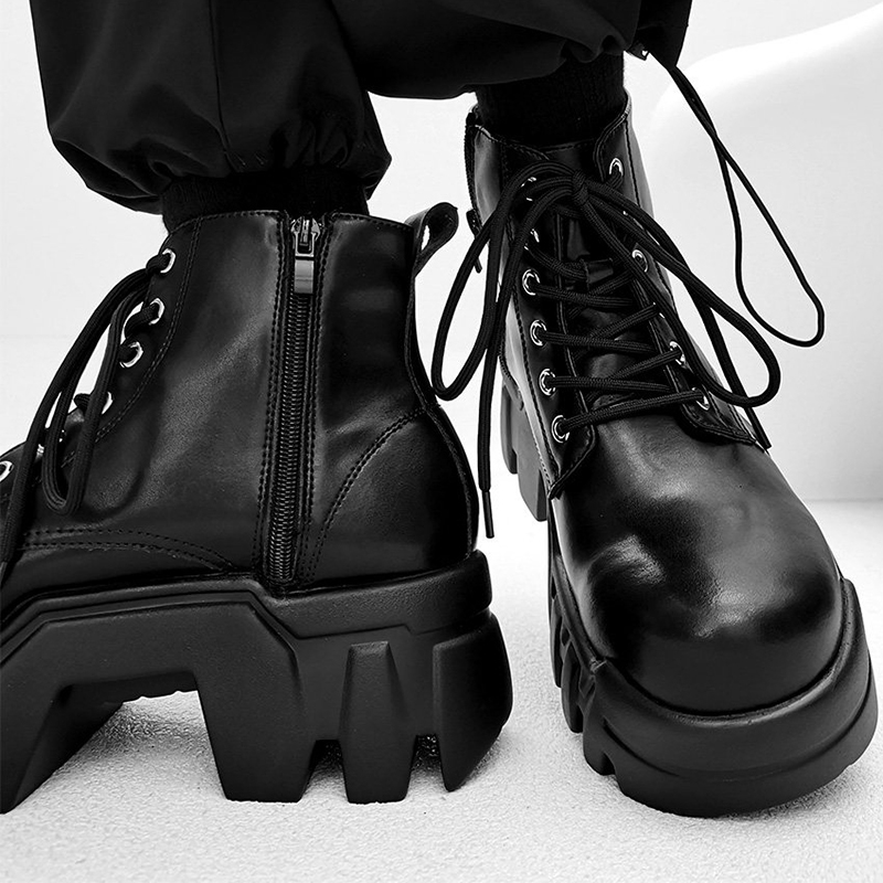 Street Fashion Designer - Luksusowe męskie buty ze skóry naturalnej,