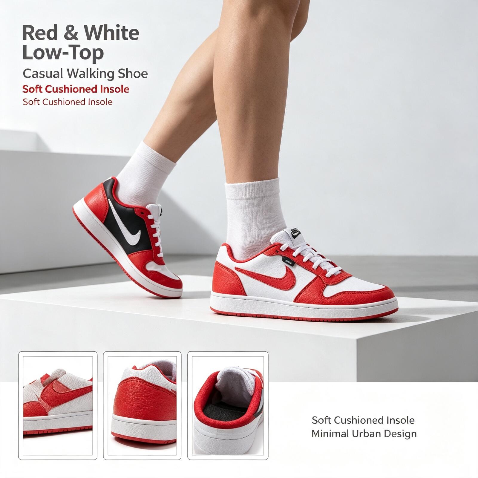 Street Fashion Hong Kong - Modne męskie sneakersy Nike Ebernon Low