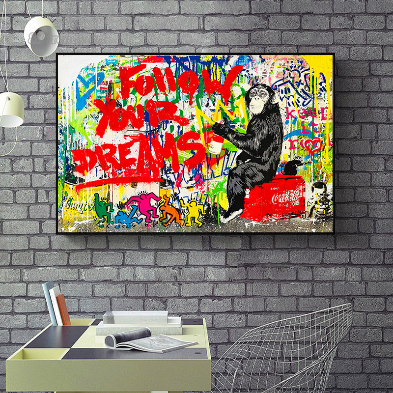 Banksy Street Wall Art Plakaty – Street Fashion Poster recenzja i cena