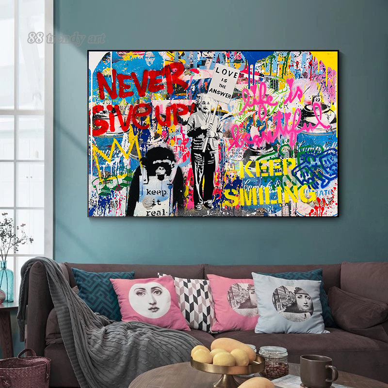 Banksy Street Wall Art Plakaty – Street Fashion Poster recenzja i cena
