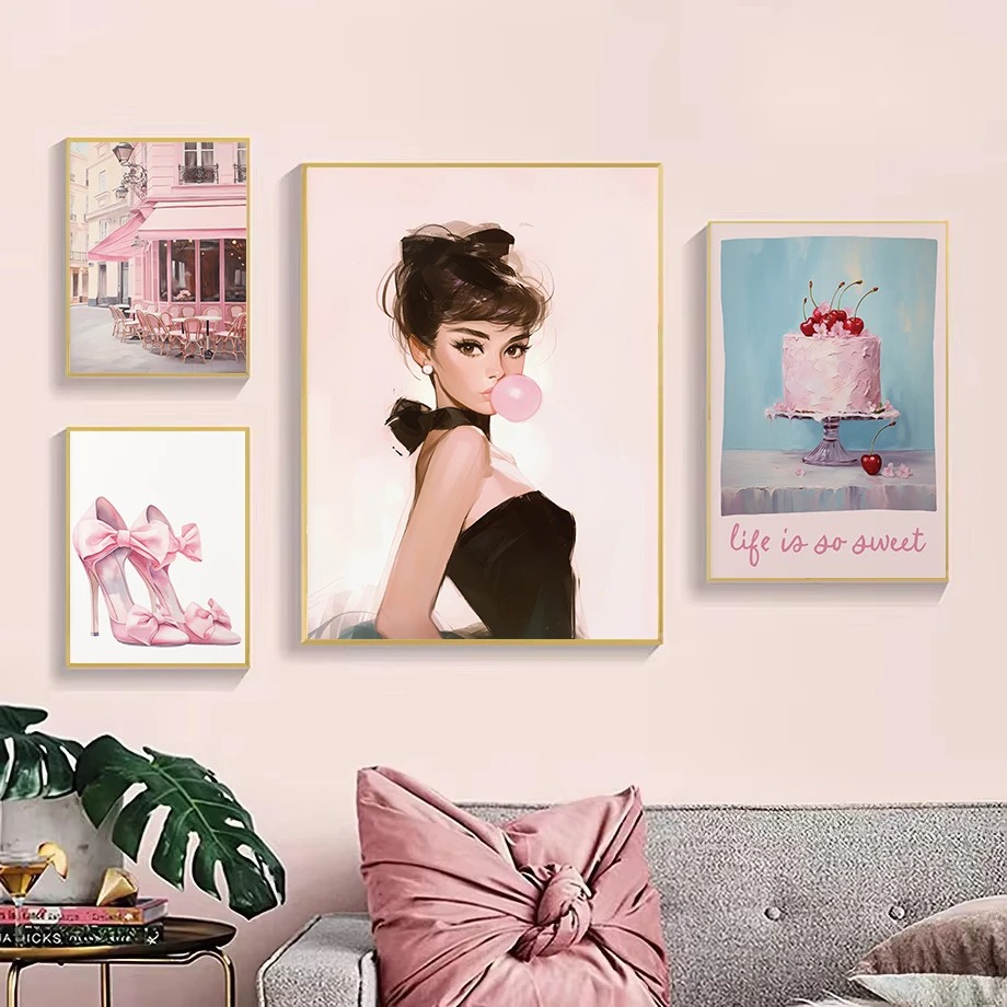 Coquette Trendy Paris Street B – Street Fashion Poster recenzja i cena