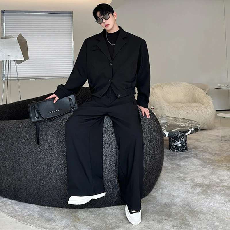 LUZHEN Wiosenna marynarka z ko – Street Fashion Men recenzja i cena