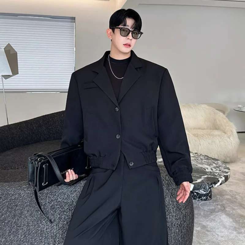 LUZHEN Wiosenna marynarka z ko – Street Fashion Men recenzja i cena