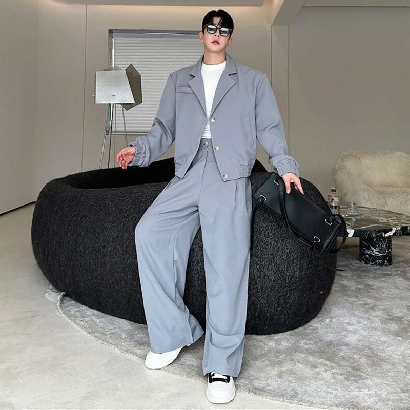 LUZHEN Wiosenna marynarka z ko – Street Fashion Men recenzja i cena
