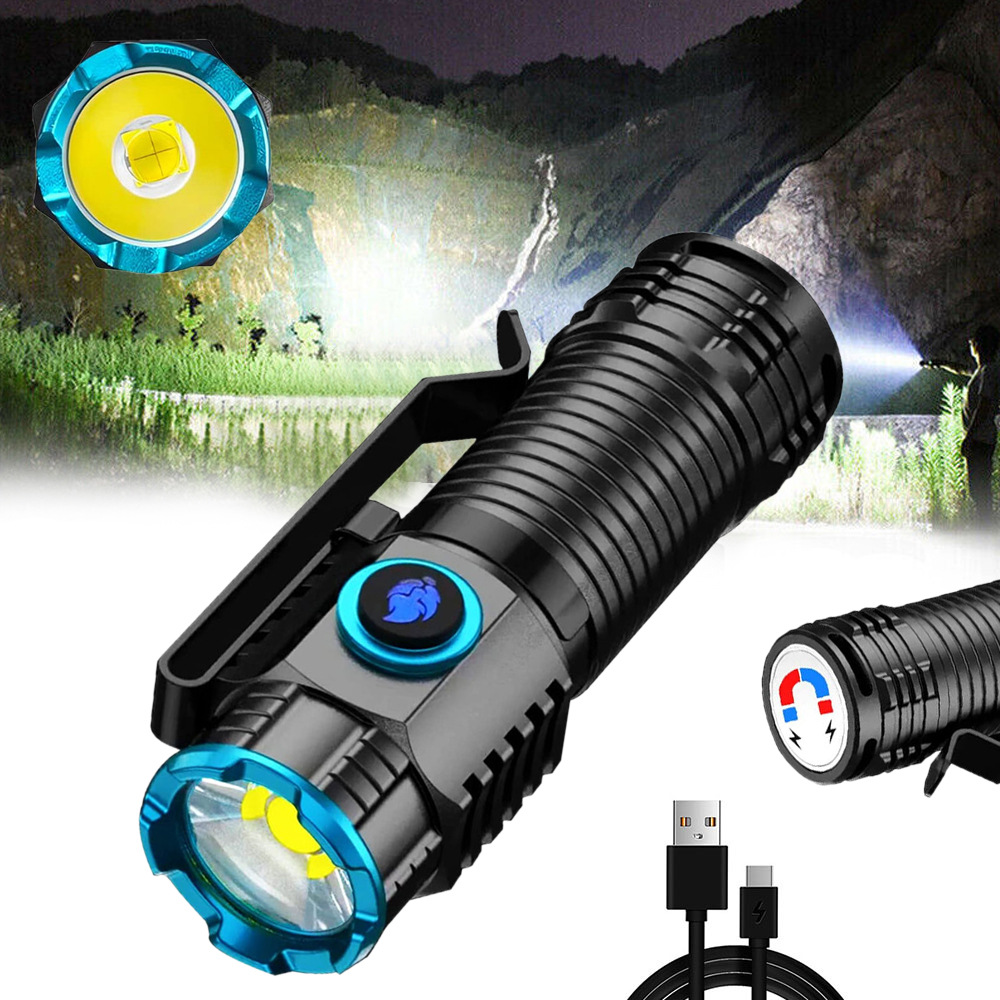 Powerful XHP50 LED Flashlight  – Street Fashion Blog recenzja i cena