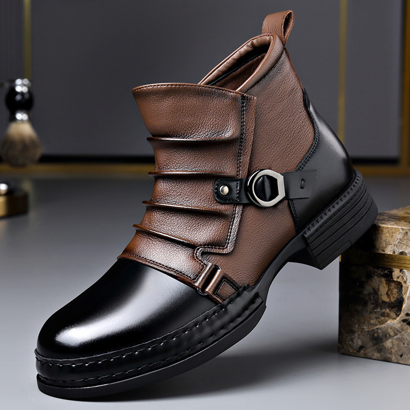 Jesienno-zimowe retro botki mę – Street Fashion Designer recenzja i cena