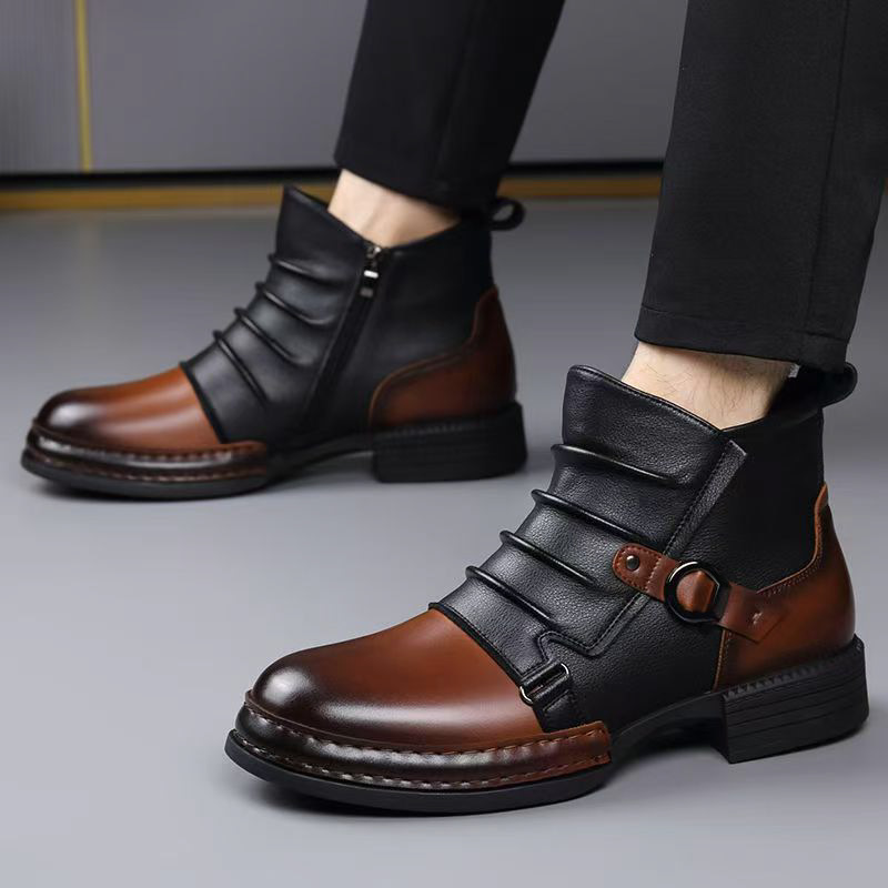 Jesienno-zimowe retro botki mę – Street Fashion Designer recenzja i cena