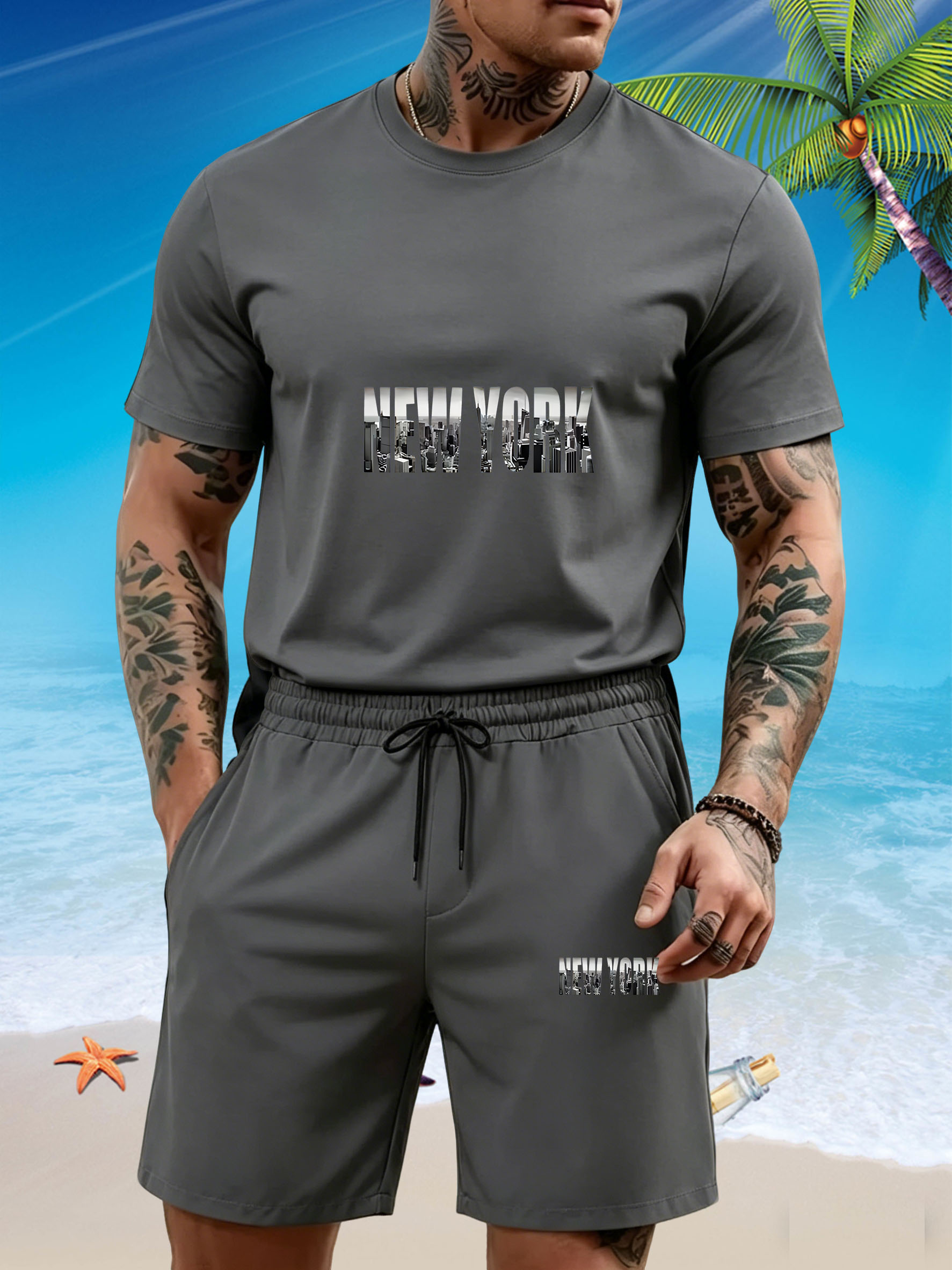 Zestaw męskich koszulek z napi – Street Fashion New York 2026 recenzja i cena