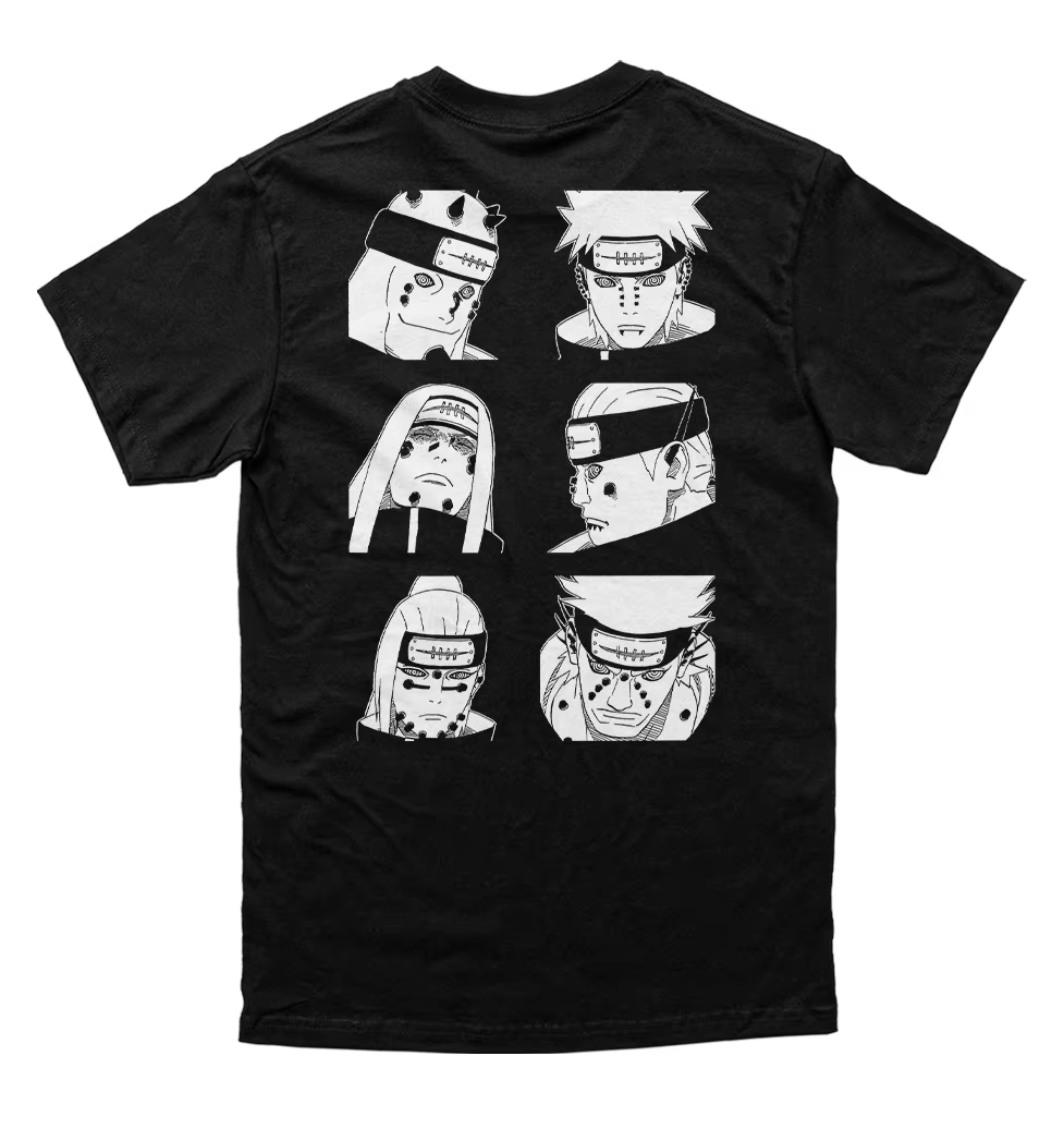 Koszulka Naruto Pain Akatsuki  – Street Fashion Blog recenzja i cena