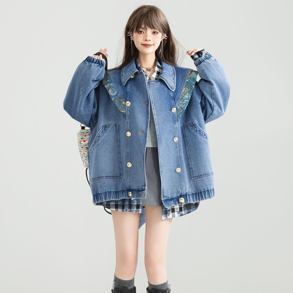 Damska kurtka jeansowa vintage – Street Fashion Winter 2025 recenzja i cena