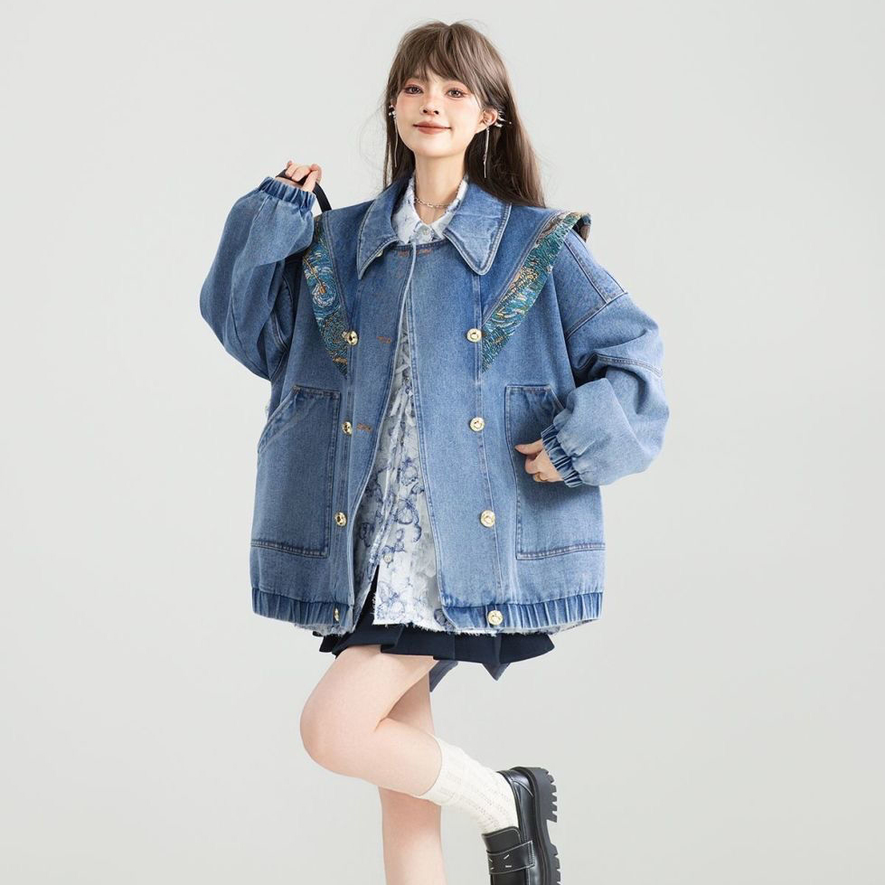 Damska kurtka jeansowa vintage – Street Fashion Winter 2025 recenzja i cena