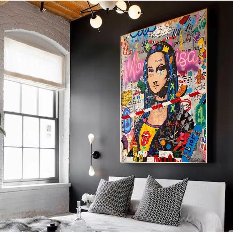 Abstrakcyjne Graffiti Street A – Street Fashion Poster recenzja i cena
