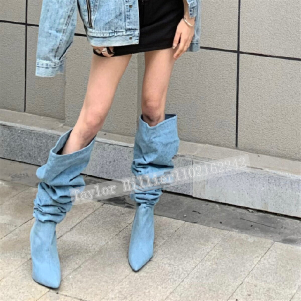 Wiosenne Niebieskie Jeansowe P – Street Fashion Runway recenzja i cena