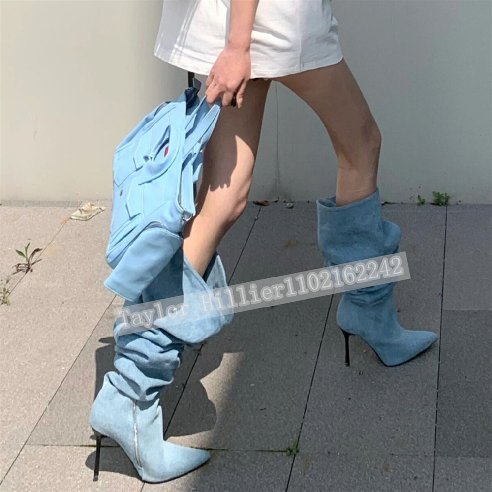 Wiosenne Niebieskie Jeansowe P – Street Fashion Runway recenzja i cena