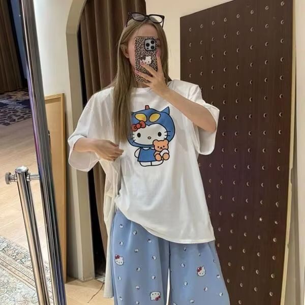 Krótki rękaw, koszulka z nadru – Street Fashion Designer recenzja i cena