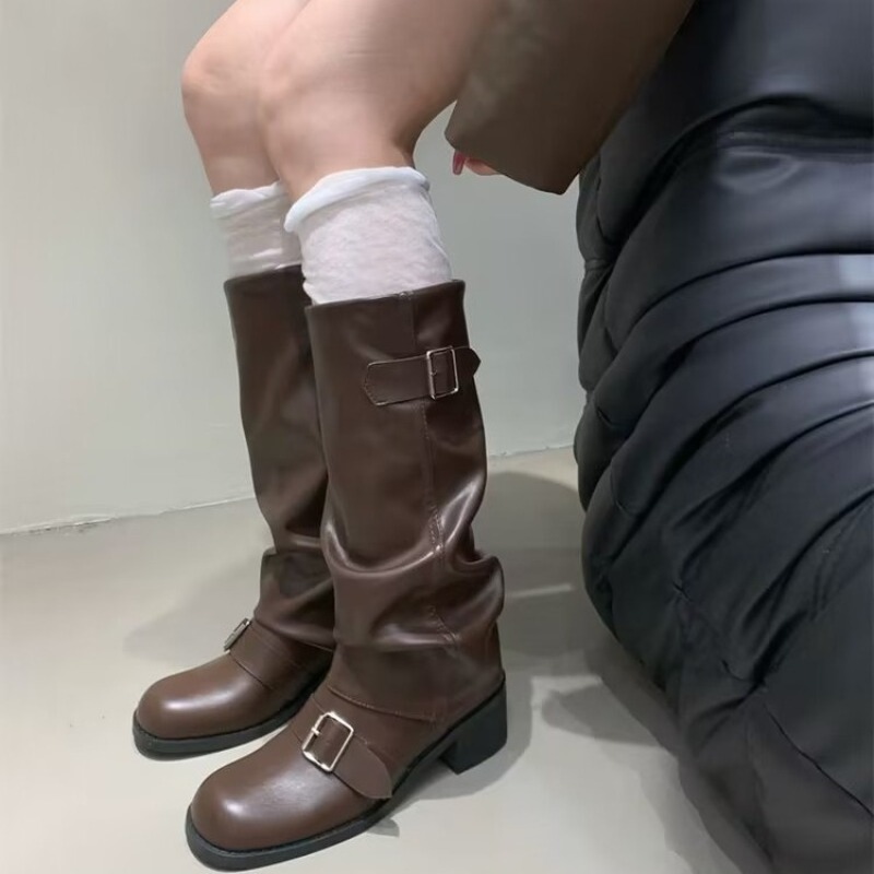 Damskie kozaki do kolan na pla – Street Fashion Winter 2025 recenzja i cena